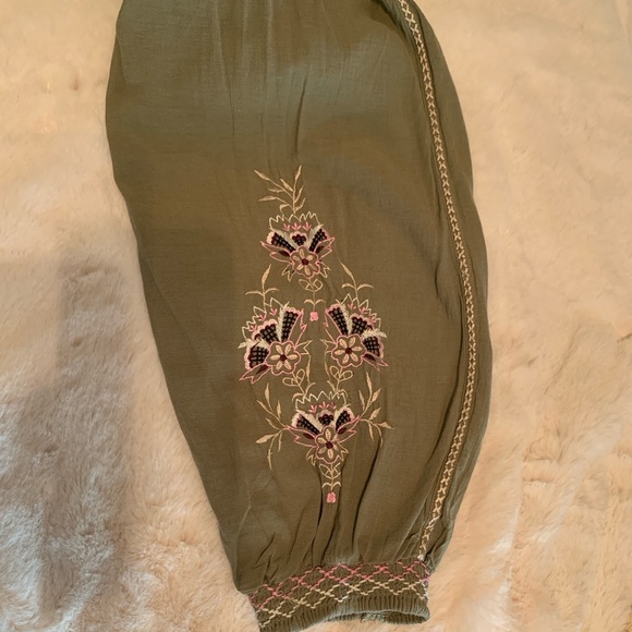 Free People Camellia Embroidered Joggers - Picture 10 of 11